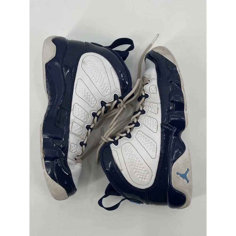 Air Jordan 9 Retro GS‎ White/Blue Size 4Y 302359-145